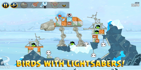 Angry Birds Star Wars Captura de pantalla 1