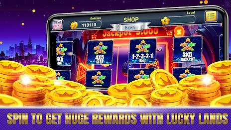 Lucky Lands Slots Money Casino Screenshot 1