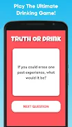 Truth or Drink - Drinking Game Captura de tela 0