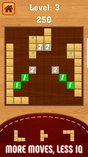 Block Puzzle : Classic Wood Ảnh chụp màn hình 2