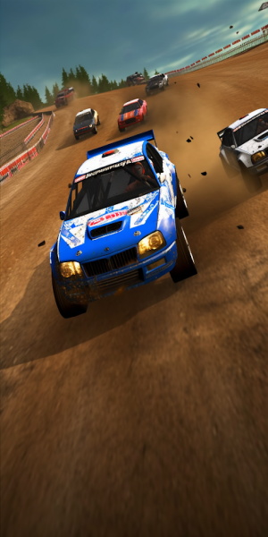 Thumb car race dirt drift 스크린샷 2