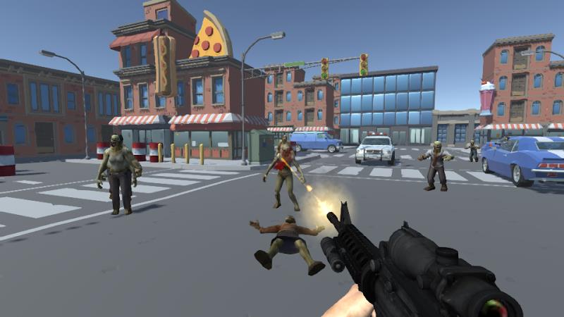 Schermata Zombie Shooting 3D Offline 3