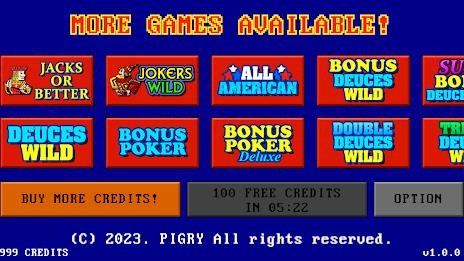 Video Poker Simulator Screenshot 2