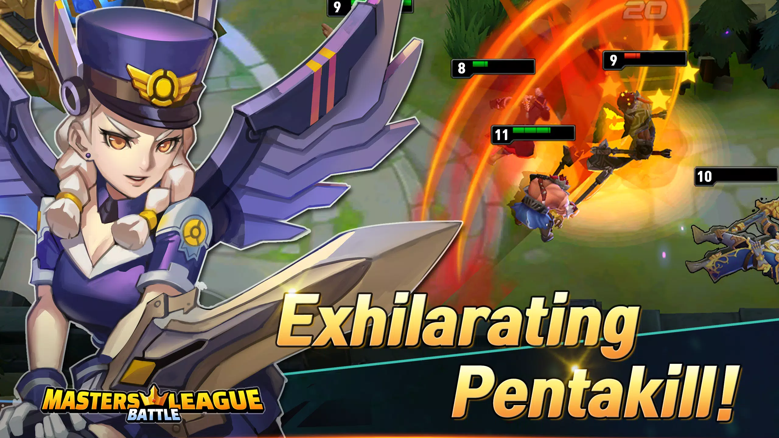 Moba League:PvP Trainer Captura de tela 2