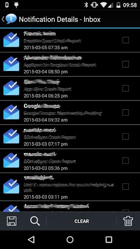 Notification History Captura de tela 1