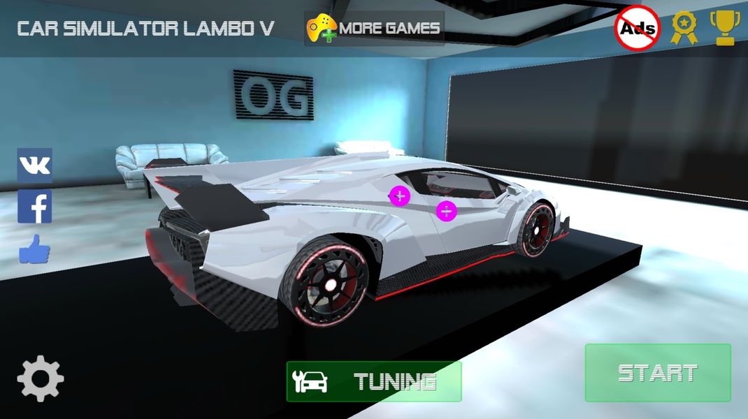 Car Simulator Veneno Screenshot 0