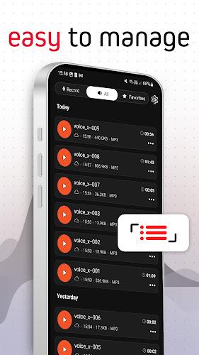 Voice Recorder Pro - VoiceX スクリーンショット 2