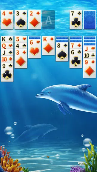 Solitaire - Dark Mode Screenshot 2