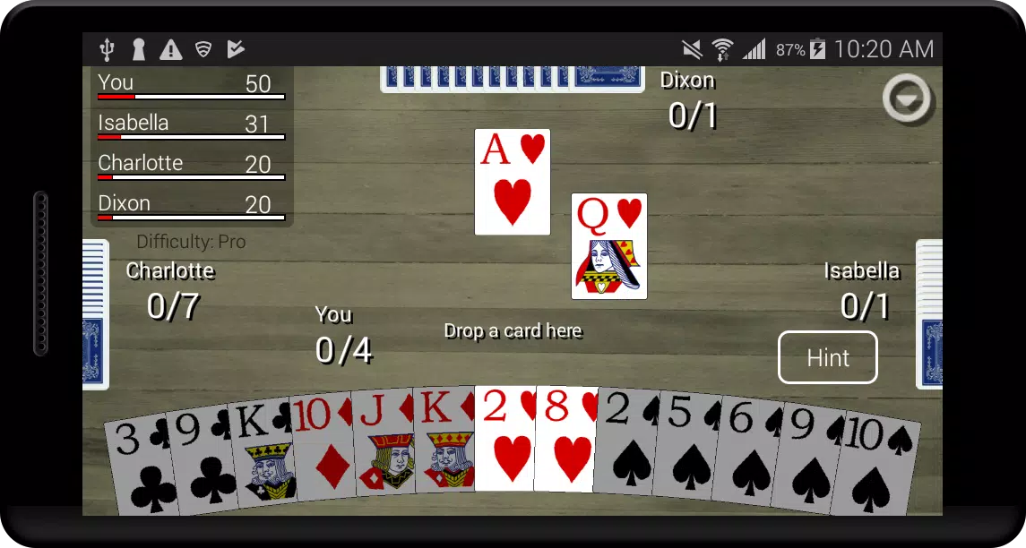 Spades Card Classic Captura de pantalla 3