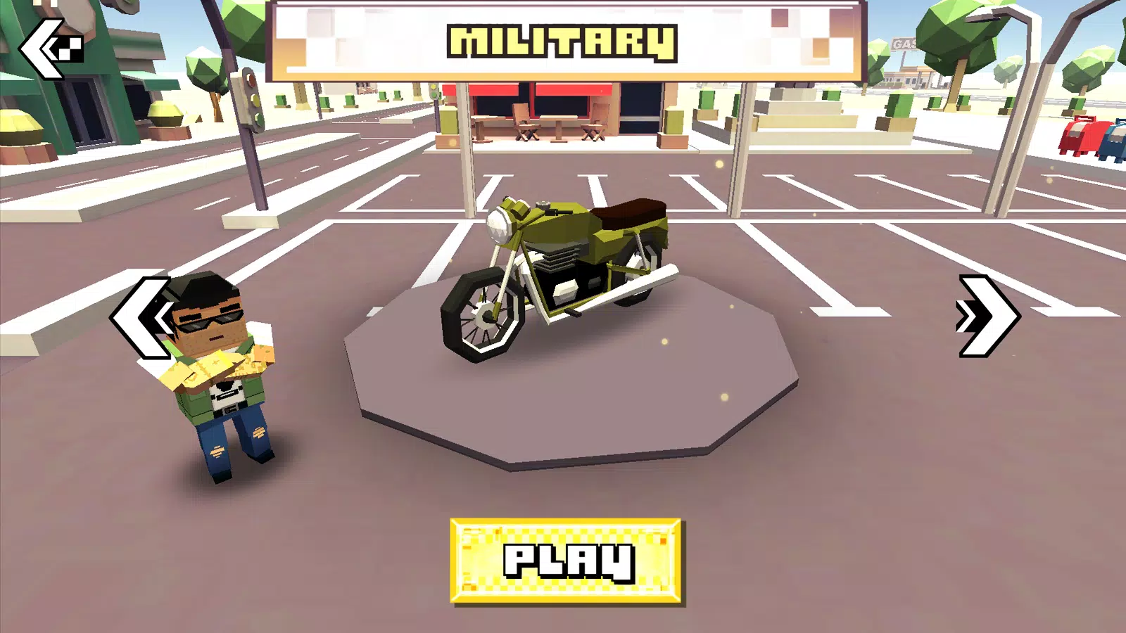 Blocky Moto Racing应用截图第2张