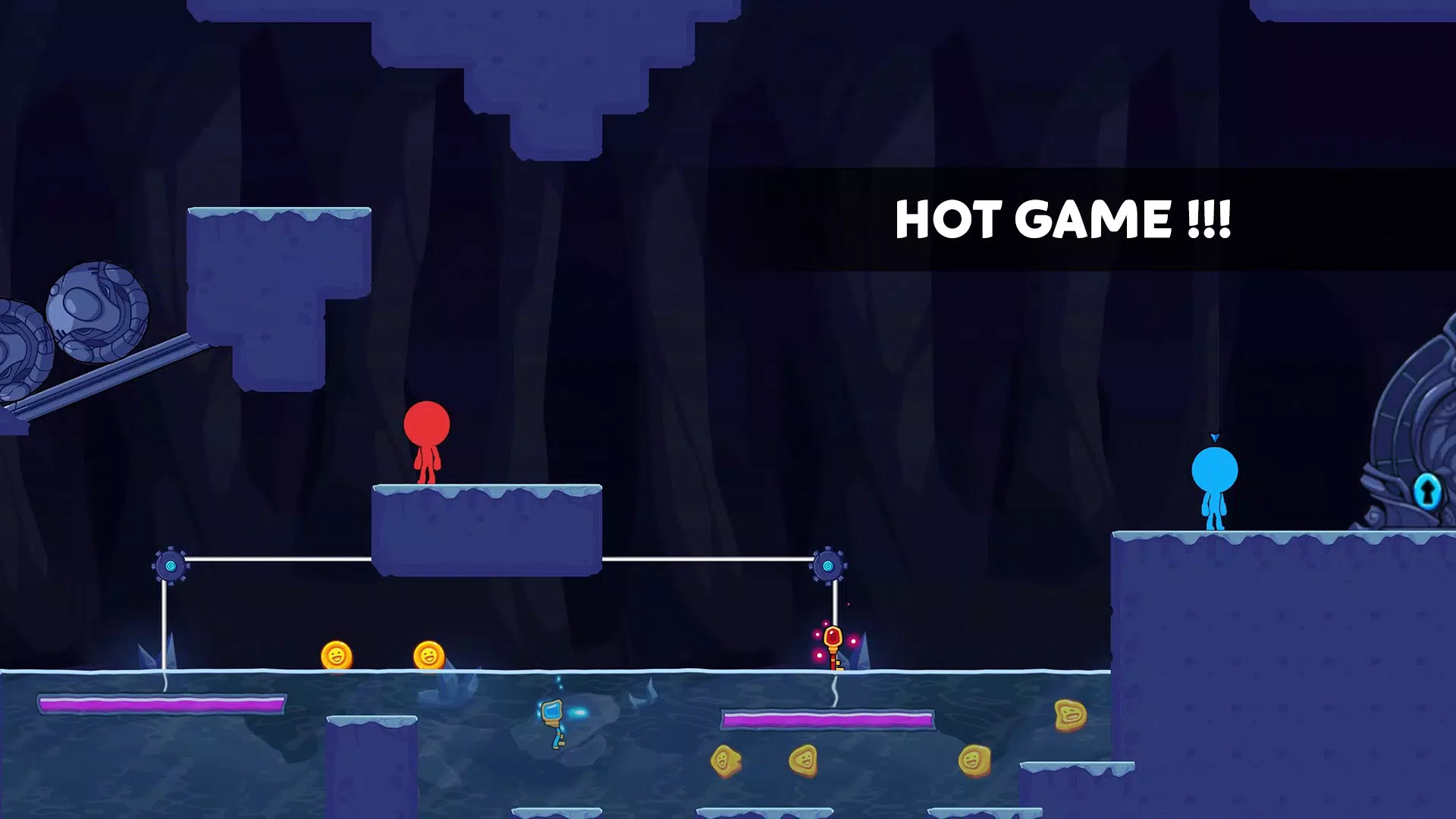 Stick World: Red Blue Journey Zrzut ekranu 3