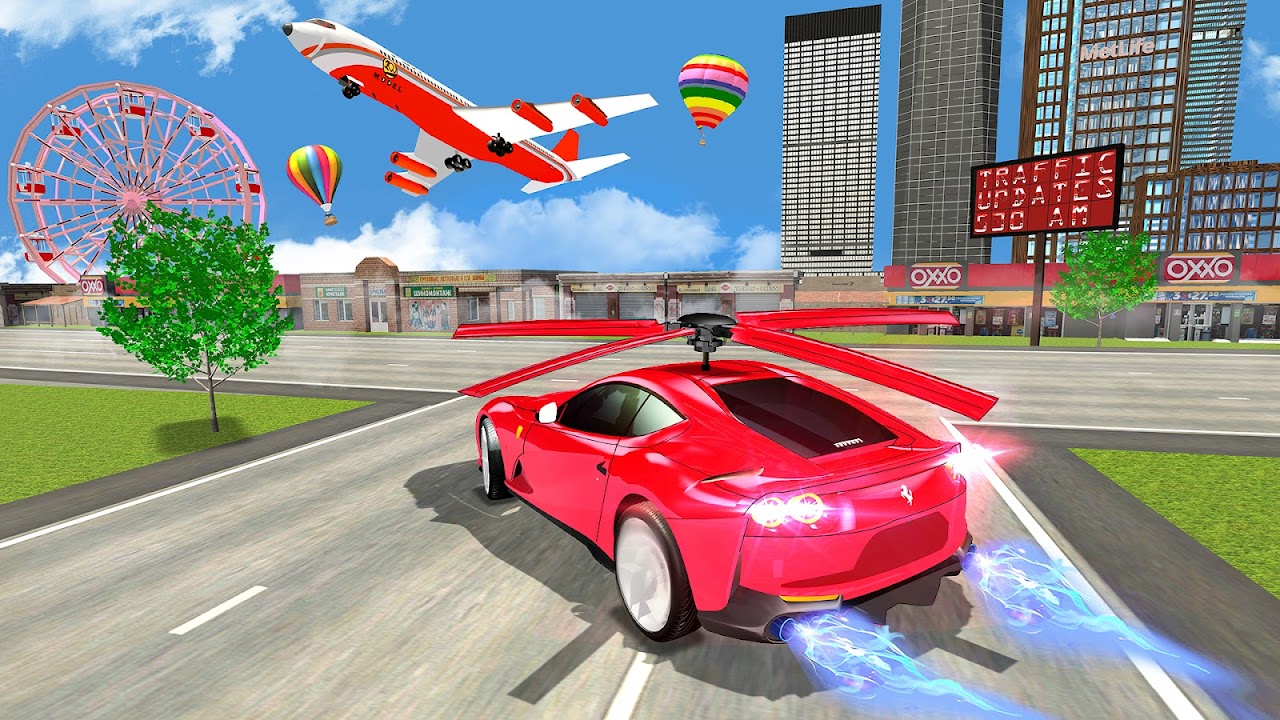 Flying car- Robot Transformation Car Driving 스크린샷 0