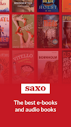 Saxo: Audiobooks & E-books Schermafbeelding 0