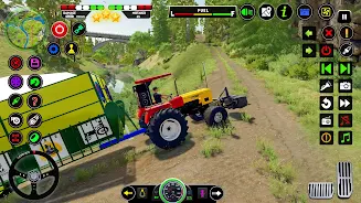 Tractor Game 3D Indian Tractor 스크린샷 3