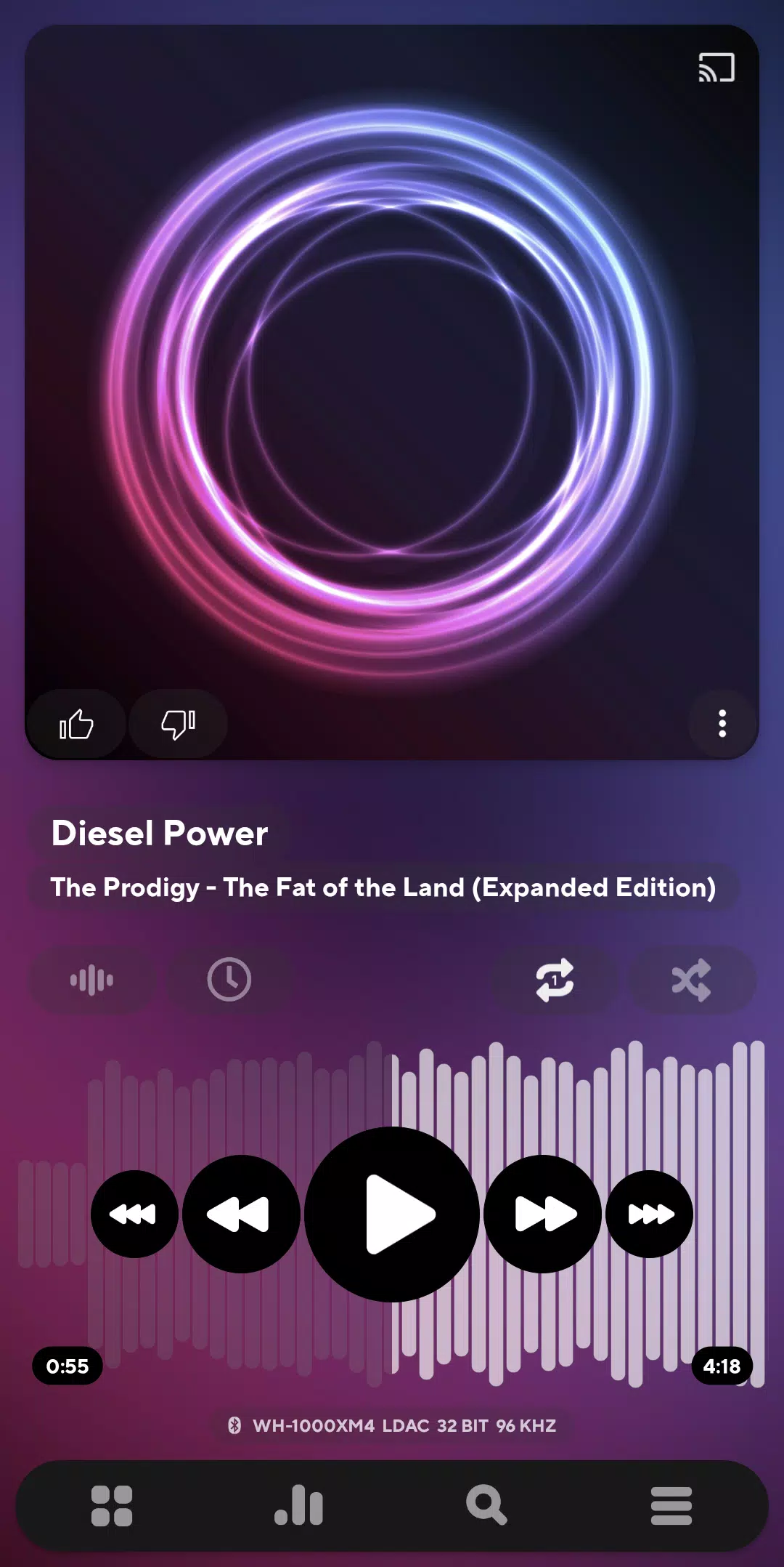 Poweramp スクリーンショット 0