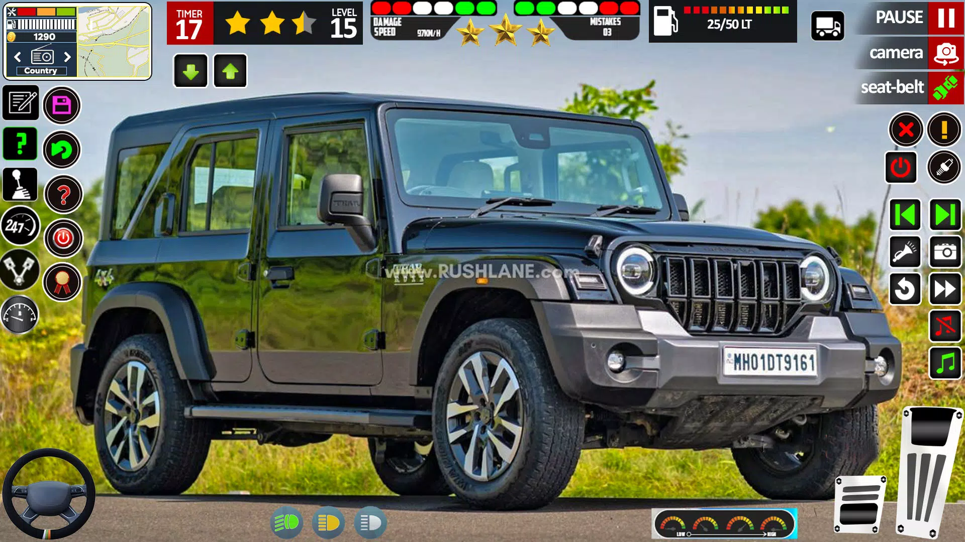 Offroad Jeep Game Simulator 3d Captura de pantalla 0