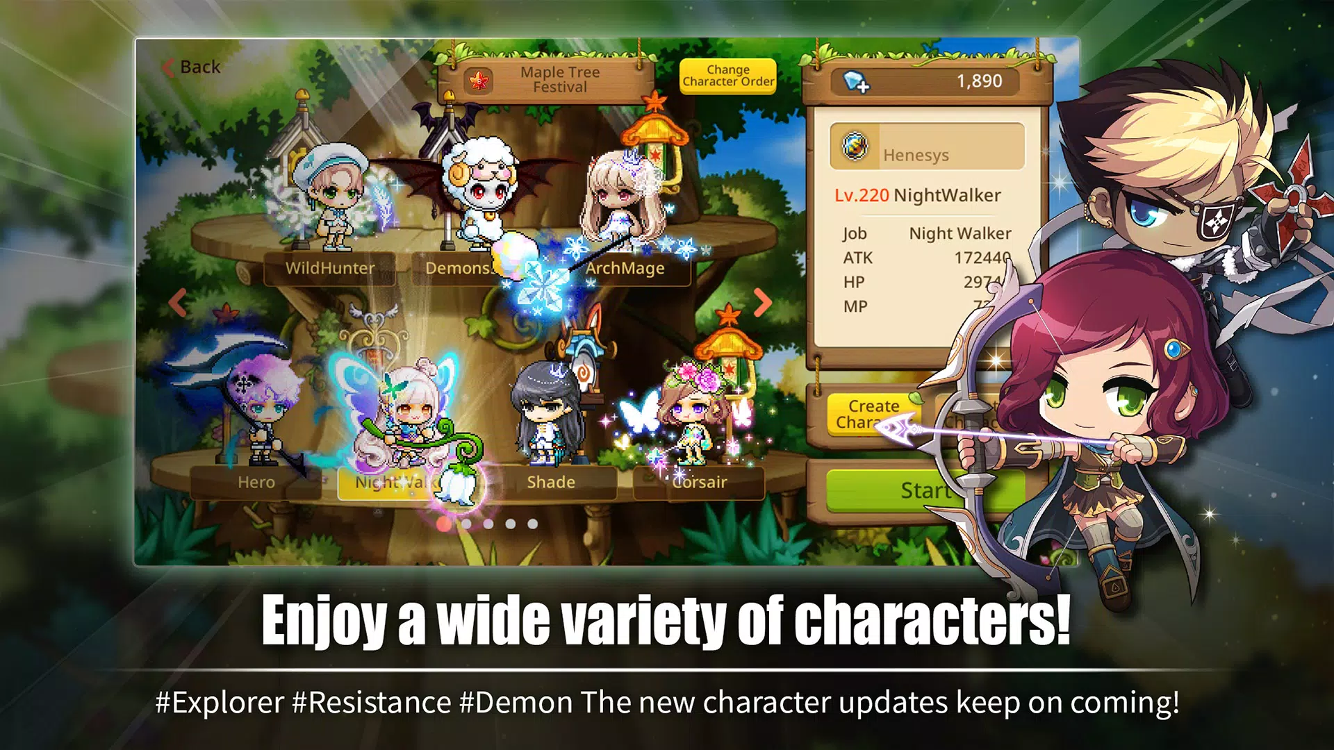 MapleStory M Captura de pantalla 3