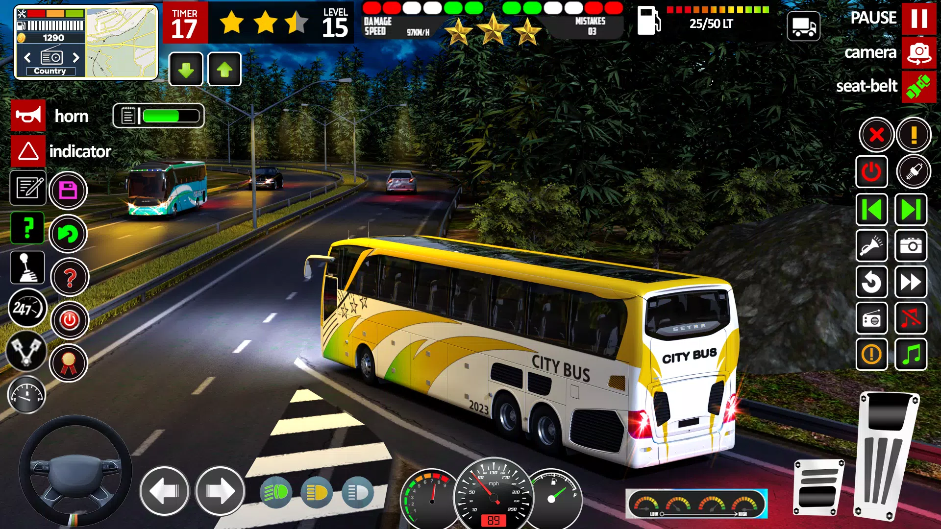 Bus Games City Bus Simulator スクリーンショット 3