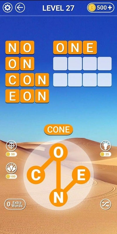 Word Connect - Fun Word Game Captura de pantalla 1