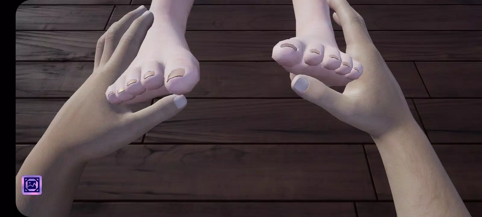 Girl feet Tangkapan skrin 3