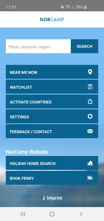 NorCamp - Scandinavia Camping应用截图第1张