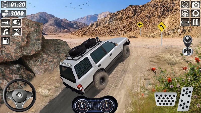 Offroad Jeep Simulator Game Скриншот 0