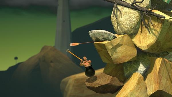 Getting Over It with Bennett Foddy Captura de tela 1