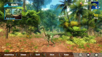 Compsognathus Simulator Captura de tela 1