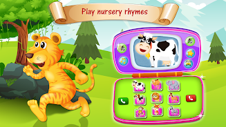 Baby phone - kids toy Games Скриншот 1