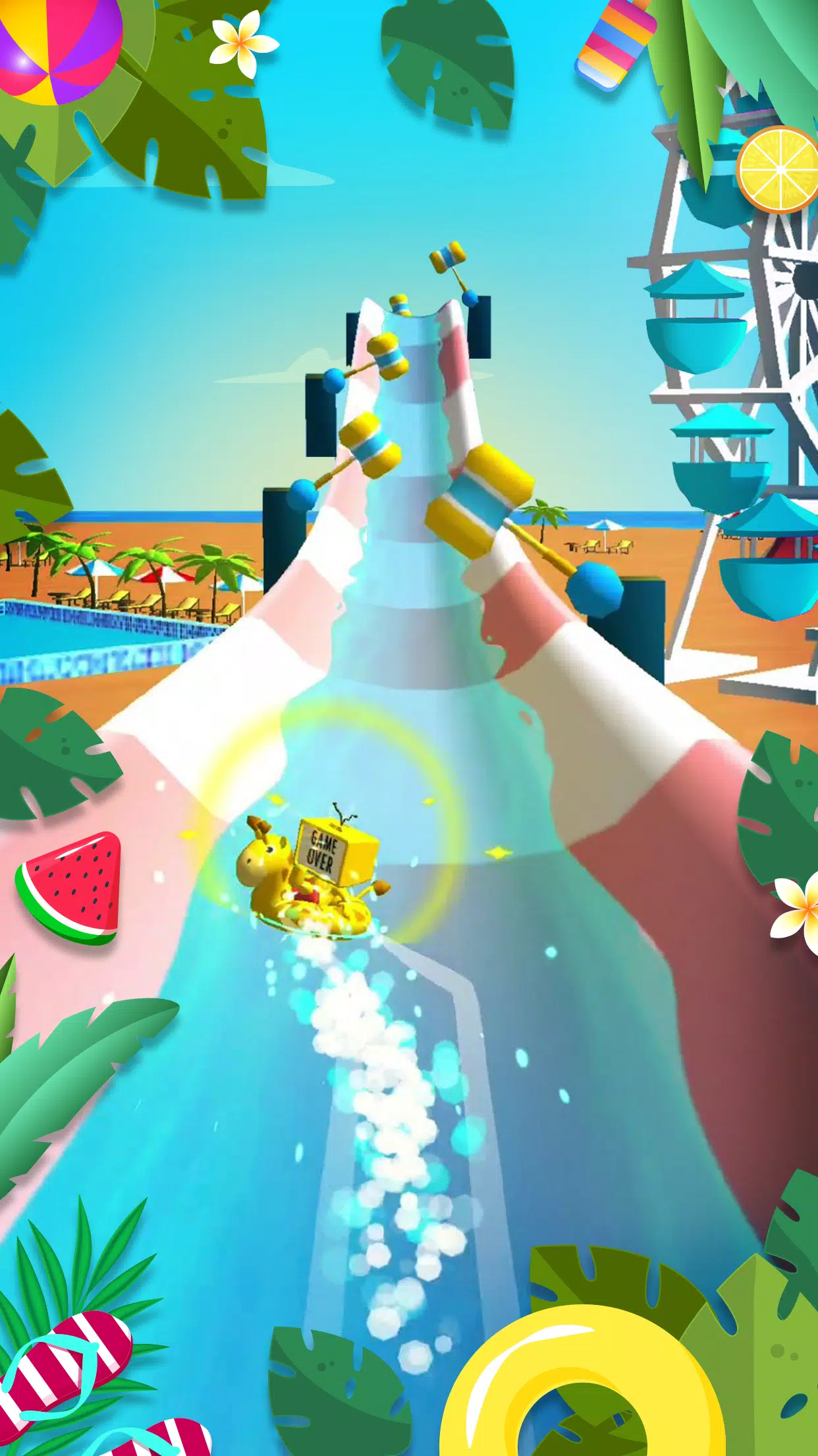 Waterpark: Slide Race Скриншот 3