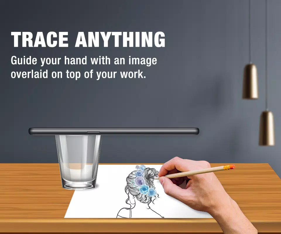 Sketch Copy: Trace & Draw Schermafbeelding 1
