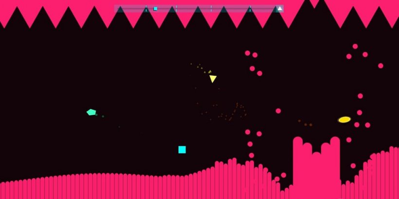 Nur Formen & Beats: Chaotic Co-op Bullet Hell jetzt auf iOS