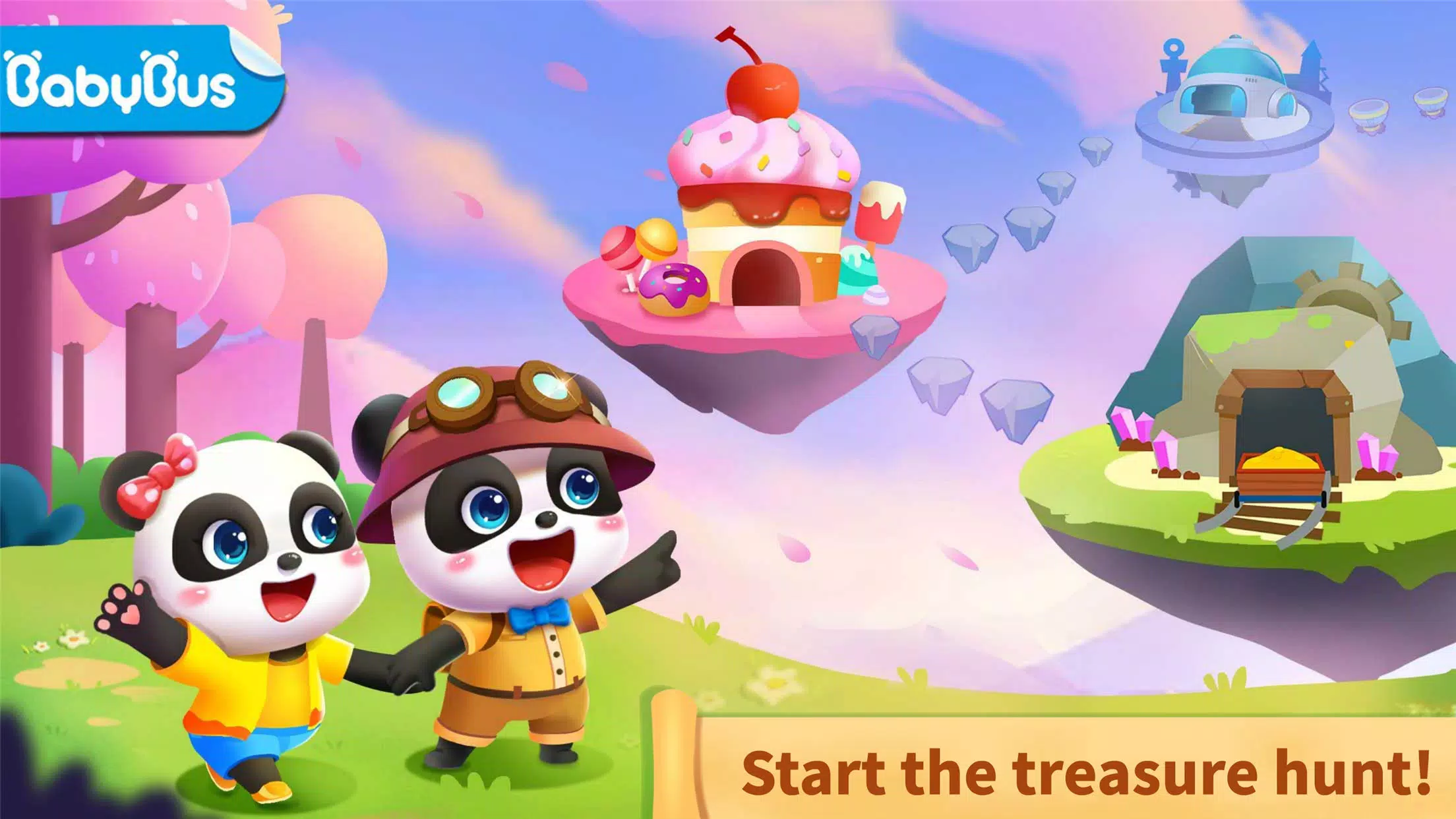 Little Panda’s Town: Treasure Tangkapan skrin 0