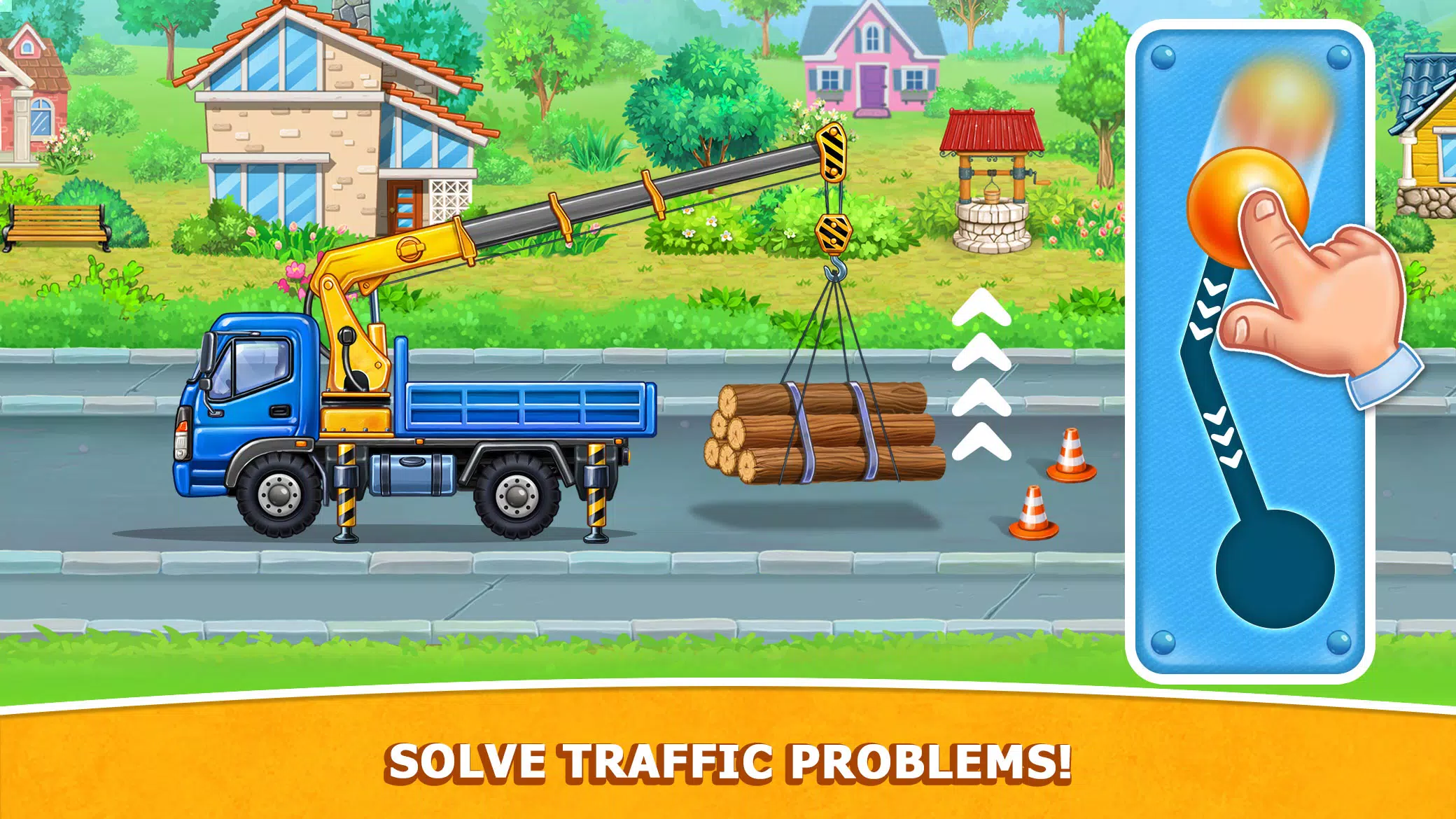 Kids Truck: City Builder Games Capture d'écran 1