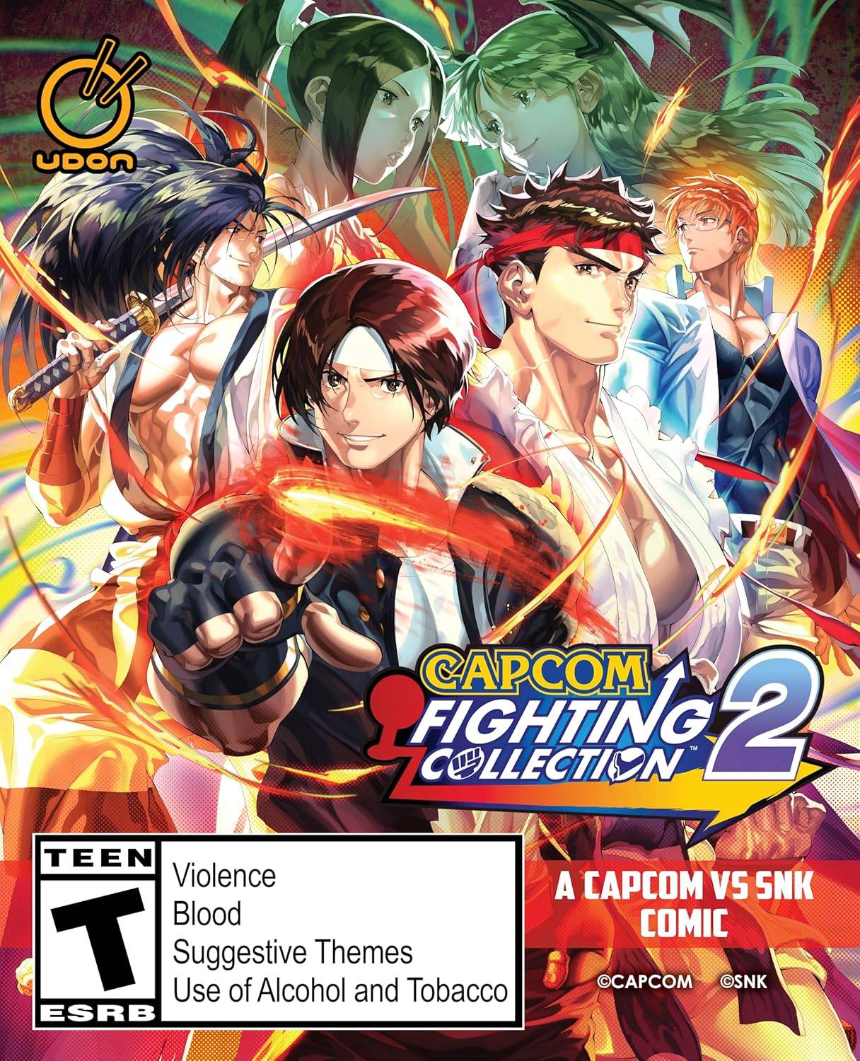 capcom vs snk การ์ตูน