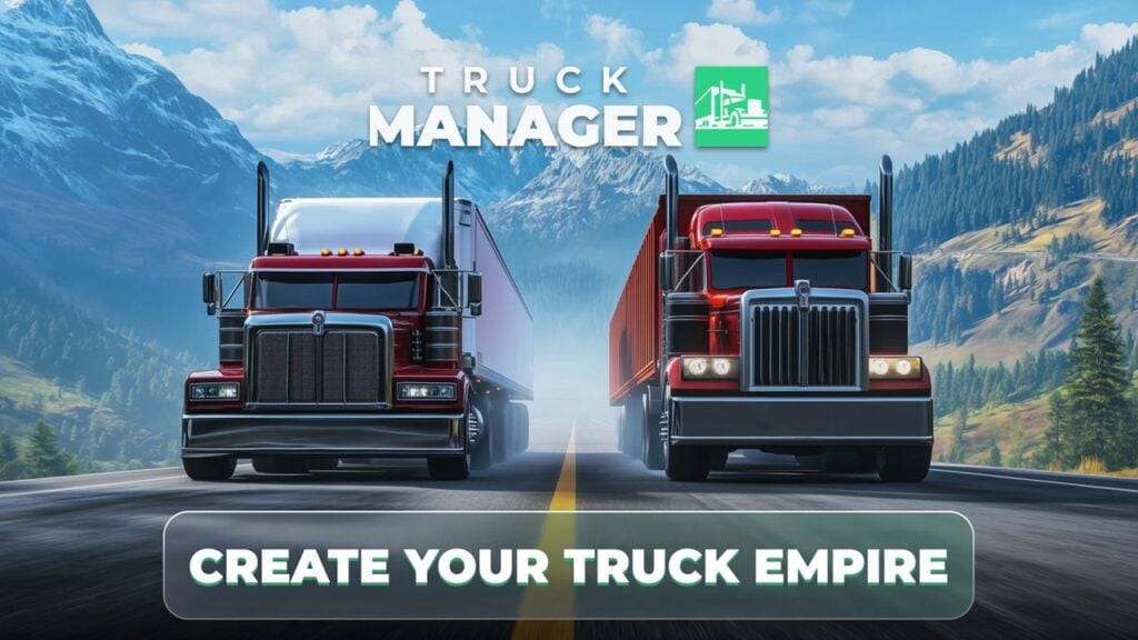 Tycoon Game Truck Manager 2025 cae en Android con camiones 3D