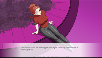 Pink World A Bimbofication Visual Novel Screenshot 2