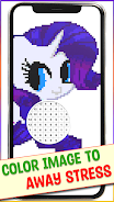 Schermata Pony Pixel Art Coloring Book 1