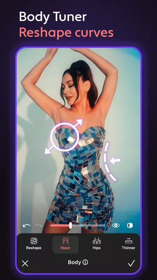 Cosmo Hair Editor, Face Filter Capture d'écran 3