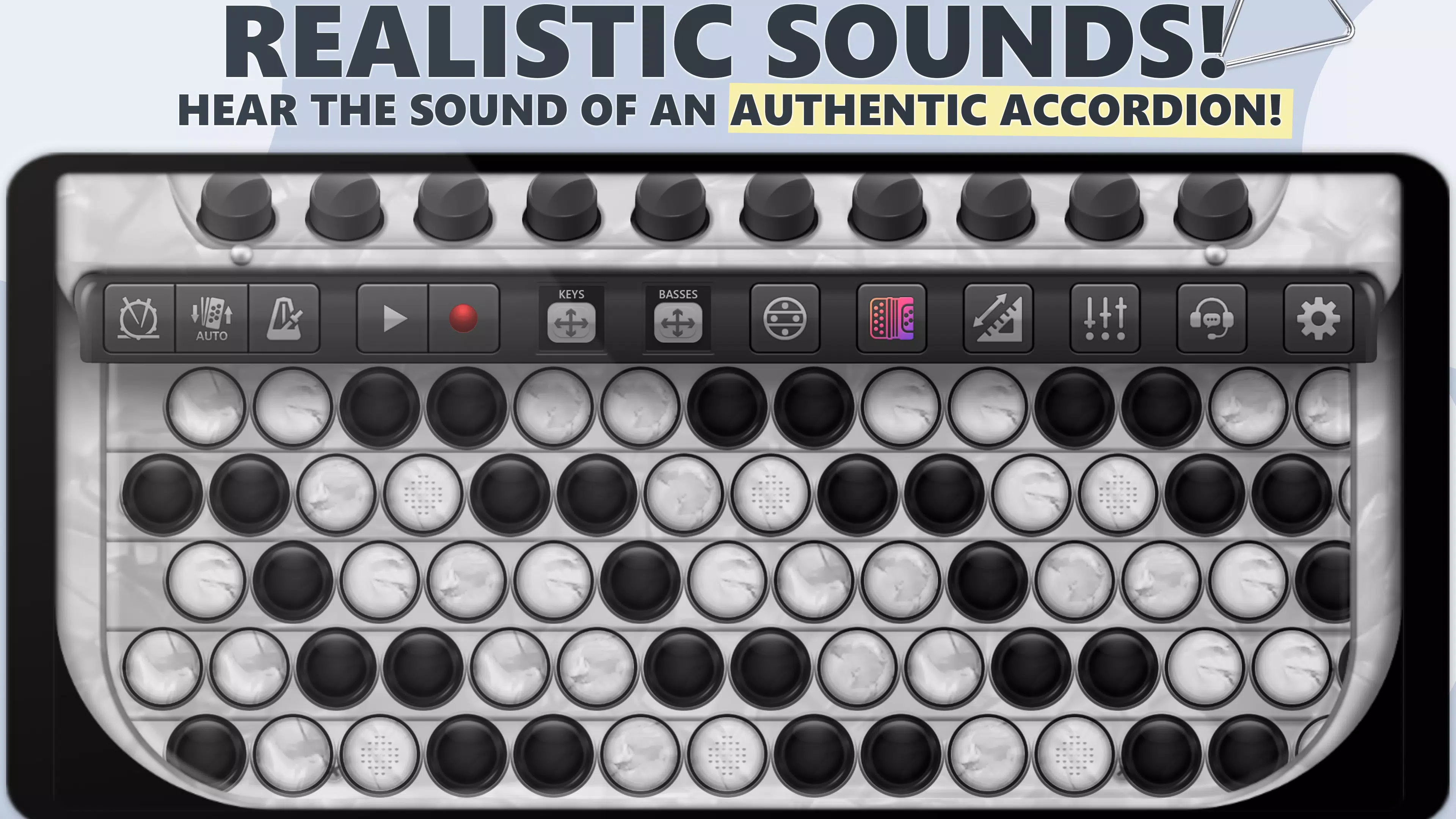 Accordion Chromatic Cassoto Скриншот 0