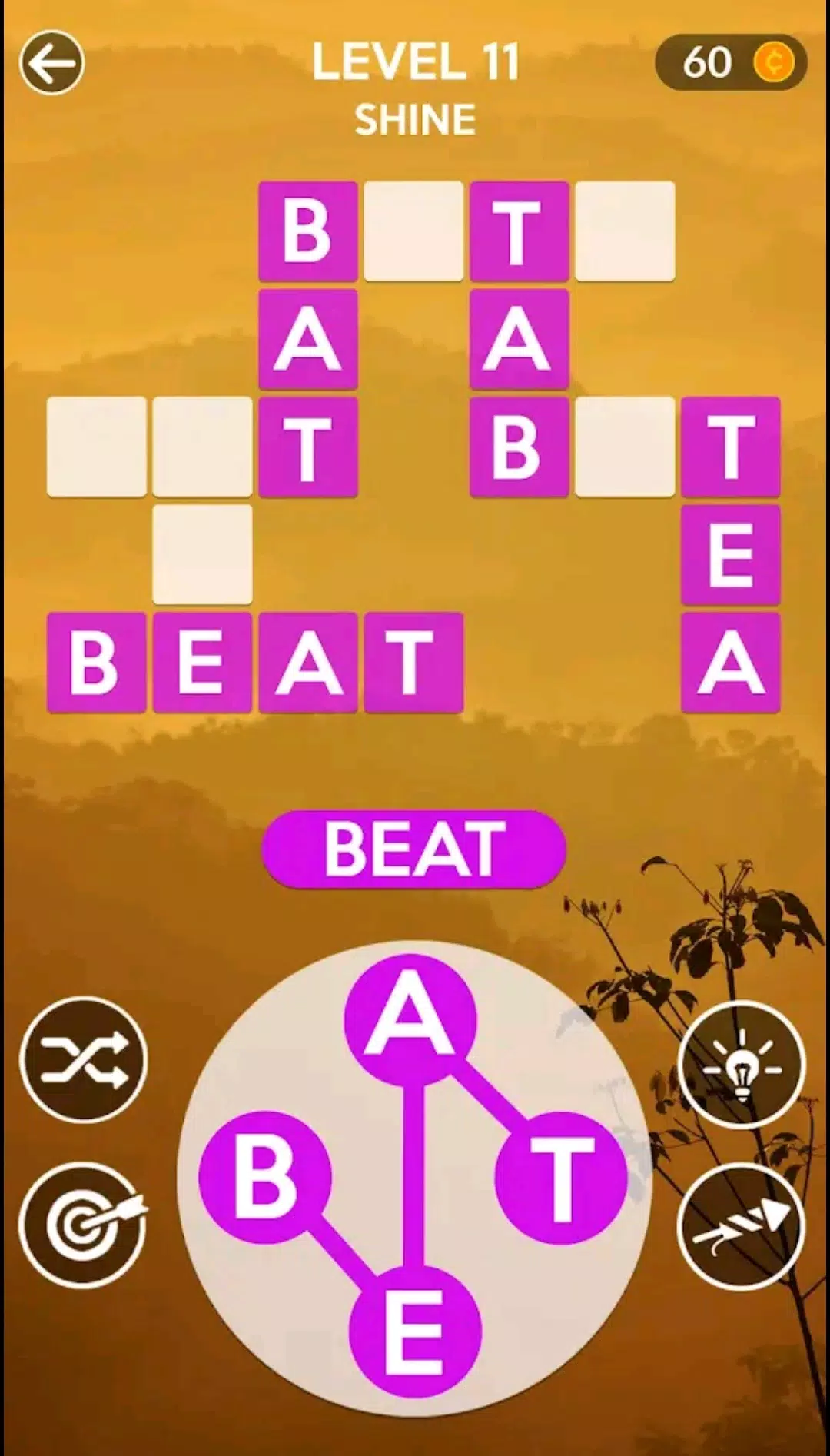 Wordscrapes ภาพหน้าจอ 0