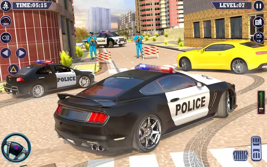 Police Car Driving Games 3D Captura de tela 3