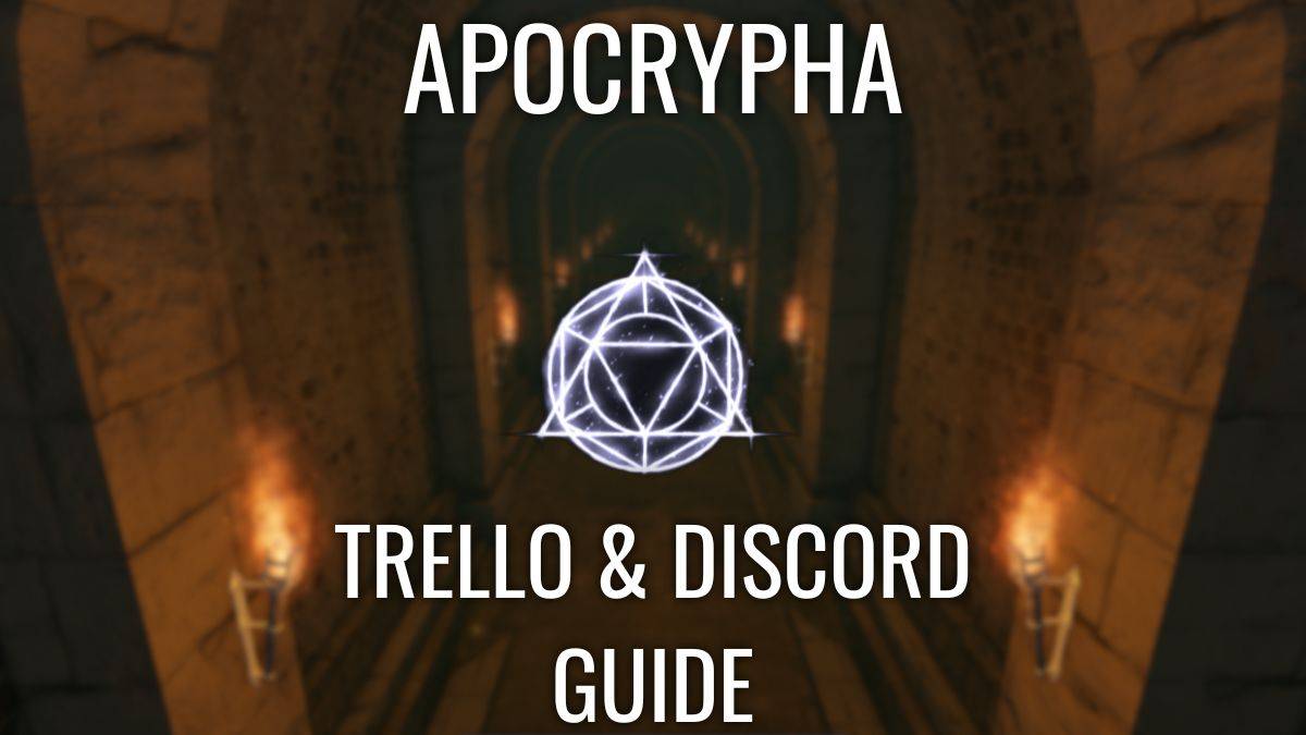 Trello Oficial e Discord para Apocrypha Lançados