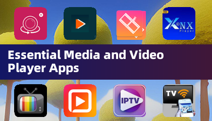 Mahahalagang media at video player apps