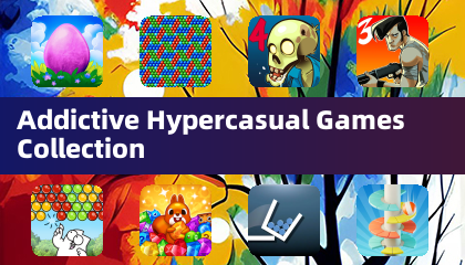 Süchtig machende Hypercasual-Spielesammlung