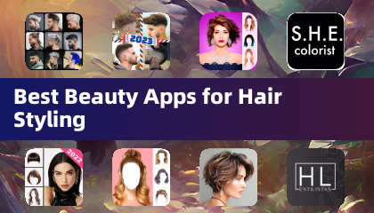 Aplikasi kecantikan terbaik untuk gaya rambut