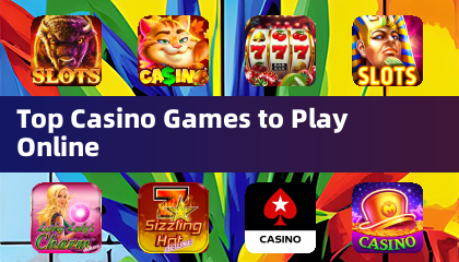 Top Casino-Spiele zum Online-Spielen