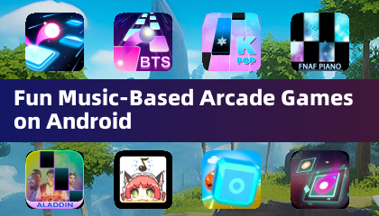Spaßige Musik-Arcade-Spiele für Android