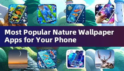 Aplicativos de Papel de Parede da Natureza Mais Populares para o Seu Telefone