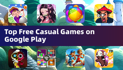 Google Playで人気の無料カジュアルゲーム